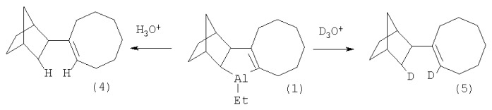 Способ получения 11-этил-11-алюминатетрацикло[11.2.1.02,12.04,11]гексадец-3( 10 )-ена (патент 2375366)