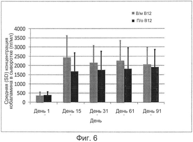 Пероральная терапия недостаточности витамина в12 (патент 2576511)