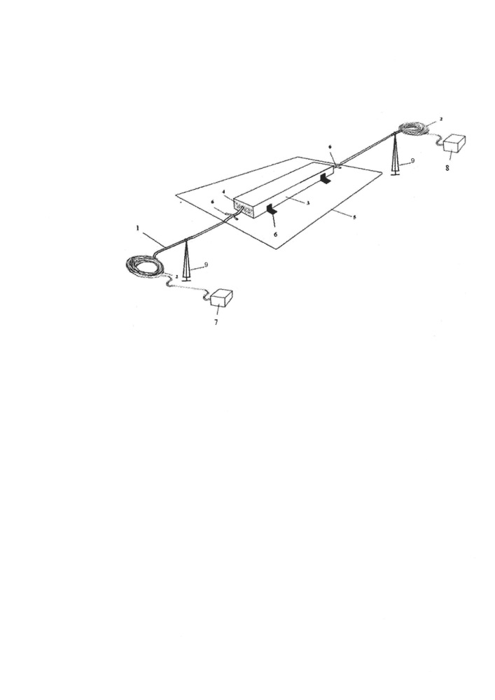 Устройство для испытания кабеля для подземной прокладки (патент 2617638)