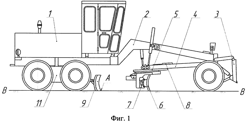 Автогрейдер (патент 2648748)