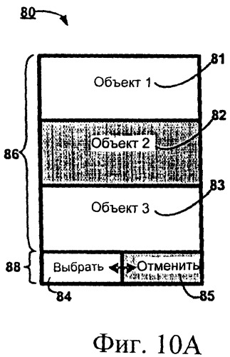 Мобильный терминал связи с горизонтальным и вертикальным отображением структуры меню и подменю (патент 2396727)