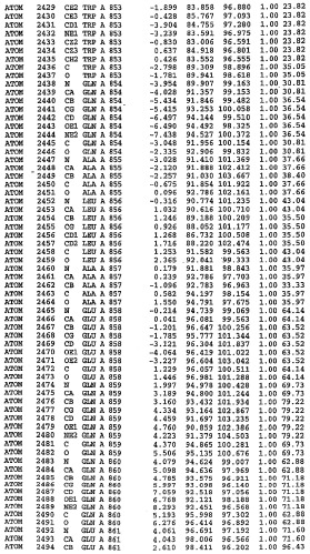 Кристаллическая структура фосфодиэстеразы 5 и ее использование (патент 2301259)