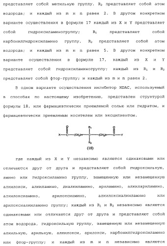 Способы лечения рака с использованием ингибиторов hdac (патент 2356547)