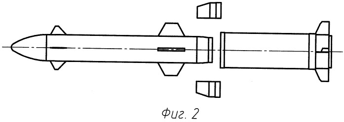 Бикалиберная управляемая ракета (патент 2422760)