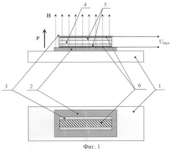 Пассивный датчик переменного магнитного поля (патент 2464586)