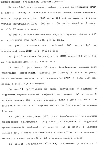 Способы лечения рака с использованием ингибиторов hdac (патент 2356547)