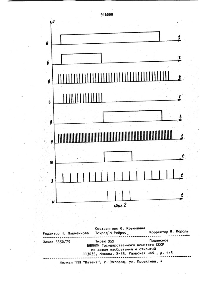 Устройство масштабирования (патент 946000)