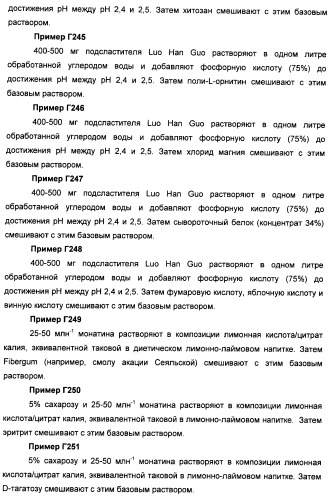 Композиции натурального интенсивного подсластителя с улучшенным временным параметром и(или) корригирующим параметром, способы их приготовления и их применения (патент 2459434)