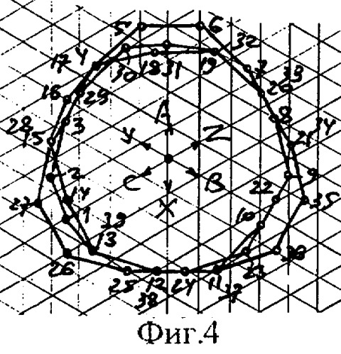 Трехфазная несимметричная дробная обмотка при 2р=6с полюсах в z=39с пазах (патент 2293422)