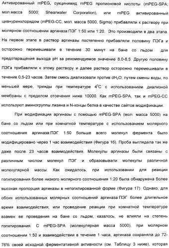 Фармацевтический препарат и способ лечения злокачественных опухолей у человека с помощью аргининовой депривации (патент 2335539)