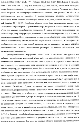 Антитело, содержащее fc-вариантную часть (варианты), фармацевтическая композиция, содержащая антитело, и способ лечения млекопитающего (патент 2325186)