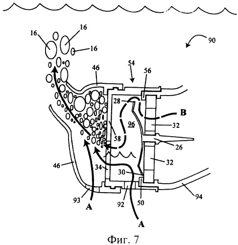 Подводная система для выпуска воздуха/газовой смеси (патент 2360829)
