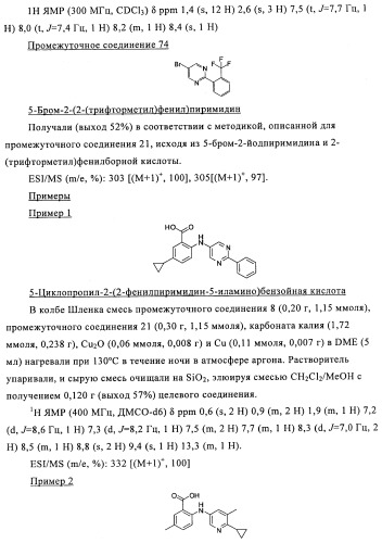 Производные азабифениламинобензойной кислоты в качестве ингибиторов dhodh (патент 2481334)