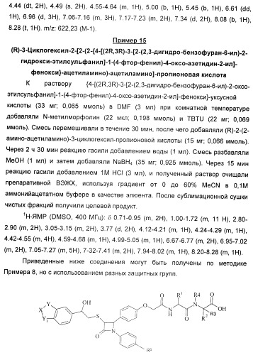 Новые производные 2-азетидинона в качестве ингибиторов всасывания холестерина для лечения гиперлипидемических состояний (патент 2409562)