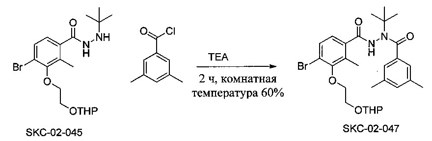 Борсодержащие диацилгидразины (патент 2637946)