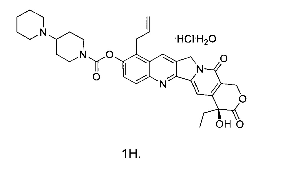 Способ синтеза производных 9-аллилкамптотецина (патент 2658017)