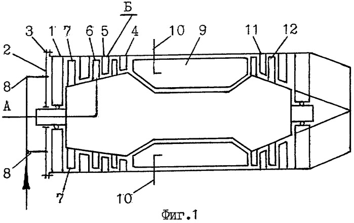 Газотурбинный двигатель (патент 2280183)
