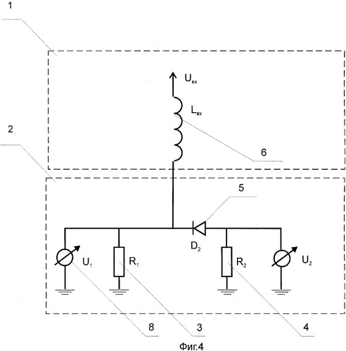 Способ измерения переменного напряжения вариационным резистивным делителем с индуктивным плечом (патент 2368908)