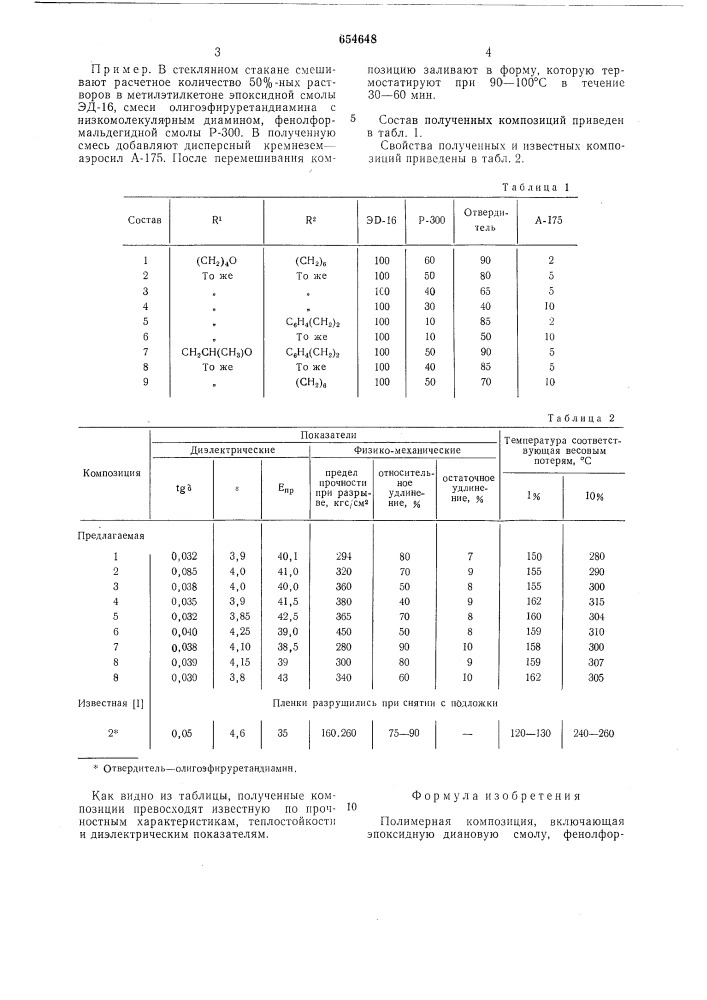 Полимерная композиция (патент 654648)