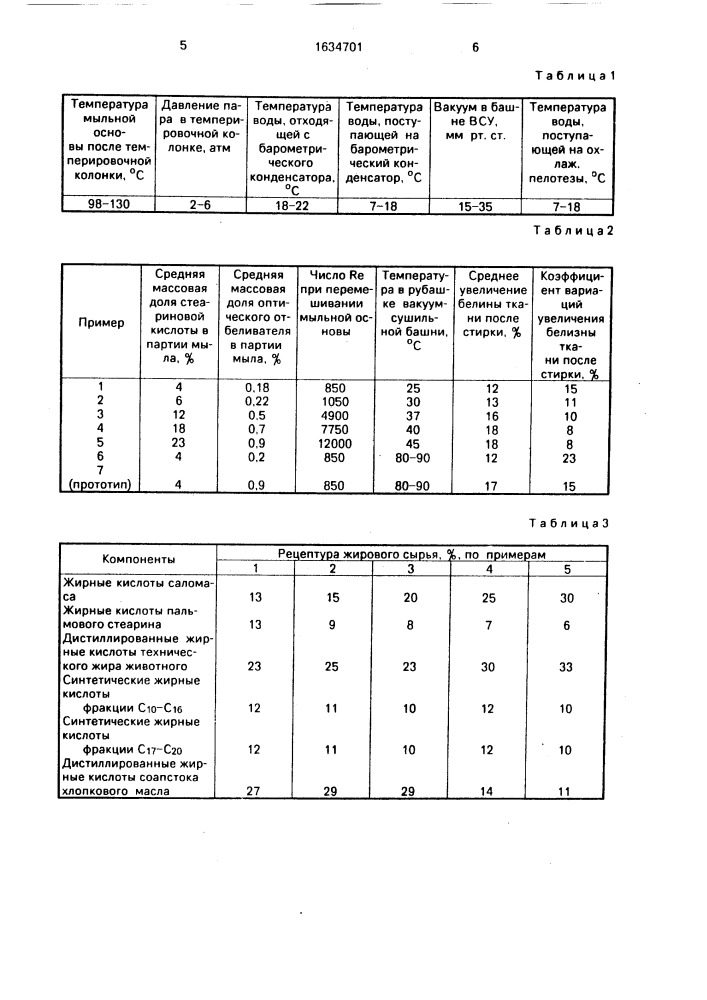 Способ получения твердого хозяйственного мыла (патент 1634701)