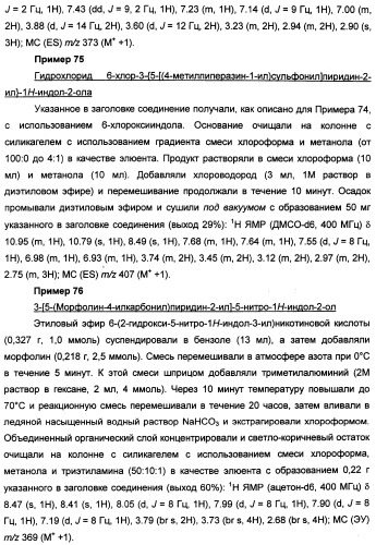 Производные индола, способ их получения (варианты), промежуточные соединения, используемые для их получения, фармацевтическая композиция содержащая их и их применение для лечения состояний, связанных с гликоген-синтазой-киназой-3 (патент 2338742)