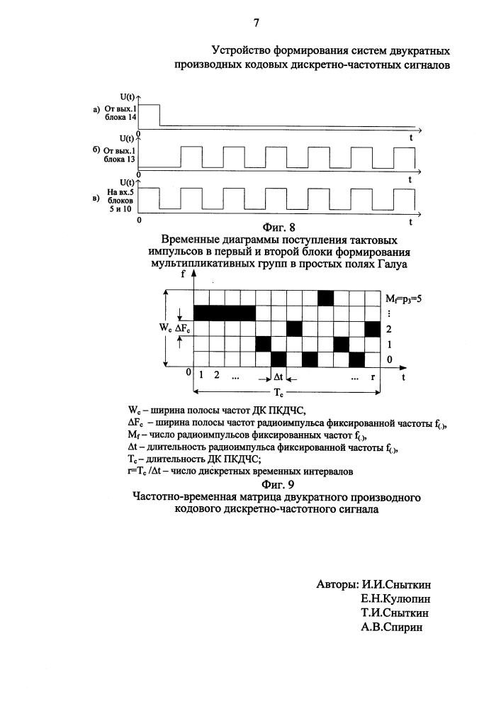 Устройство формирования систем двукратных производных кодовых дискретно-частотных сигналов (патент 2626331)