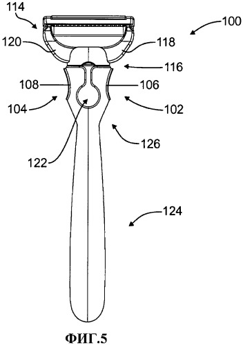 Механизмы фиксации рукояток и картриджей бритвенных приборов (патент 2479418)