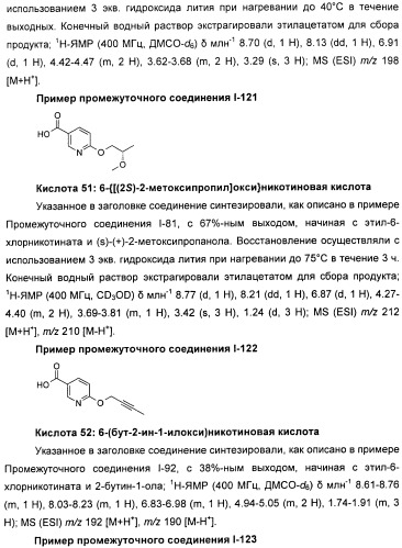 Новые производные n-(8-гетероарилтетрагидронафталин-2-ил)-или n-(5-гетероарилхроман-3-ил)-карбоксамида для лечения боли (патент 2460730)