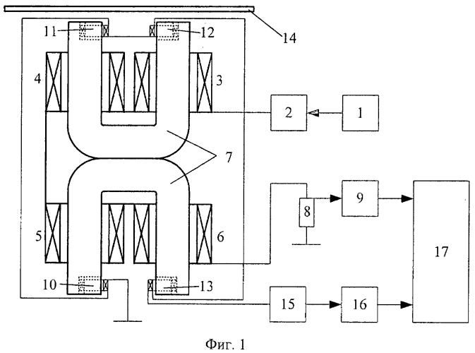 Устройство экспресс-контроля магнитных характеристик листовой электротехнической стали (патент 2551639)