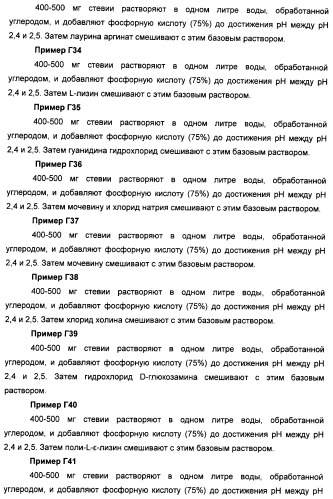 Композиции натурального интенсивного подсластителя с улучшенным временным параметром и(или) корригирующим параметром, способы их приготовления и их применения (патент 2459434)