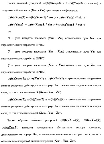 Векторная инерциальная система навигации (висн) (патент 2382335)
