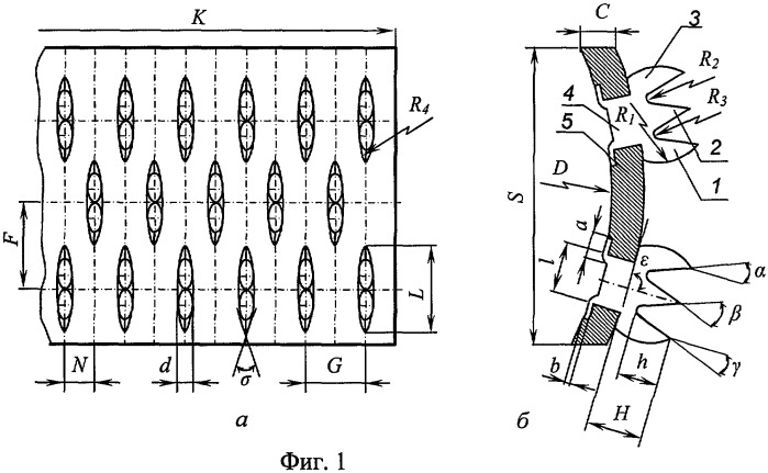 Гарнитура чесальных барабанов для переработки длинноволокнистых материалов (патент 2283376)