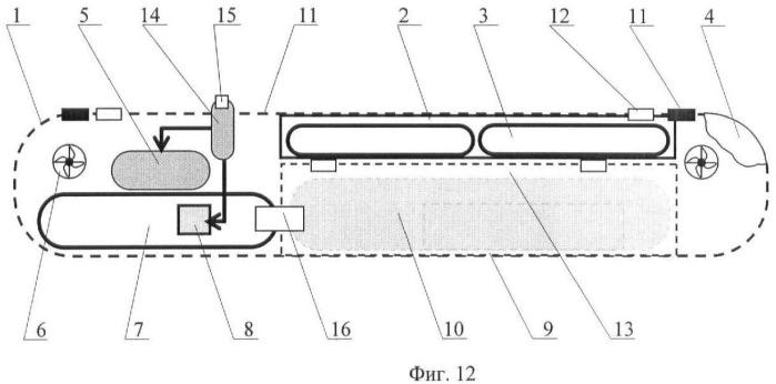 Подводная транспортная система (патент 2462388)