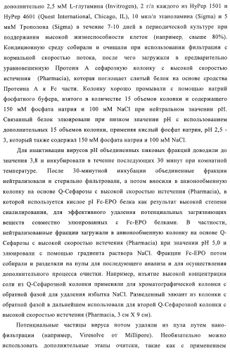 Fc-эритропоэтин слитый белок с улучшенной фармакокинетикой (патент 2370276)