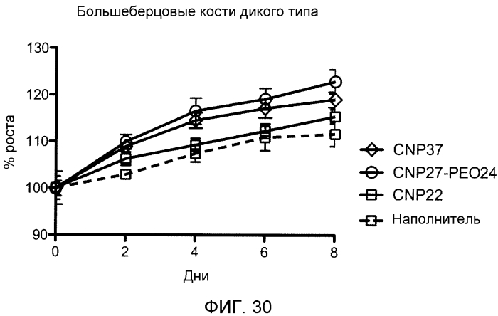 Варианты натрийуретического пептида с-типа (патент 2573911)