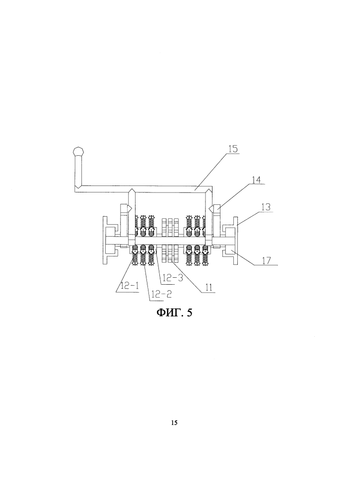 Устройство натяжения цепи скреперного конвейера, имеющее функцию очистки (патент 2646212)