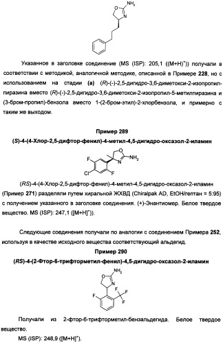 Новые 2-аминооксазолины в качестве лигандов taar1 для заболеваний цнс (патент 2473545)