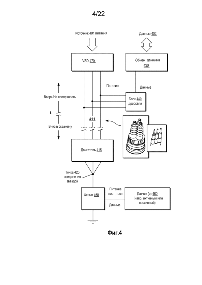 Телеметрическое оборудование для систем с многофазным электрическим двигателем (патент 2606034)