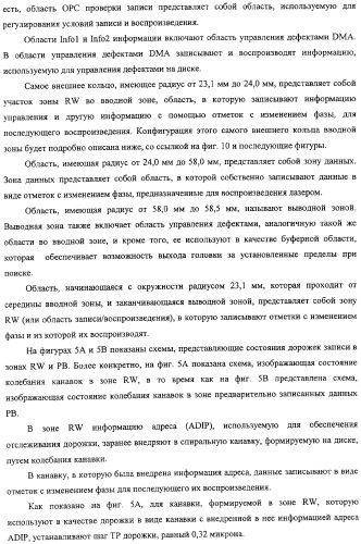 Дисковый носитель записи, способ записи и устройство привода диска (патент 2316828)