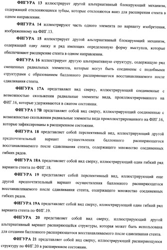 Баллонный расширяющийся стент, способный на восстановление расширения (патент 2388433)