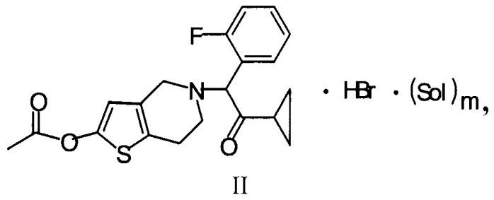 Кристаллы гидробромата прасугреля (патент 2484094)