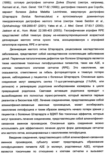 Соединения, представляющие собой алкинилфенильные производные, для лечения офтальмических заболеваний и расстройств (патент 2470910)