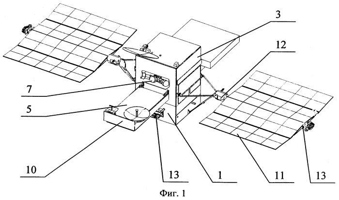 Модульная конструкция космического аппарата (патент 2247683)