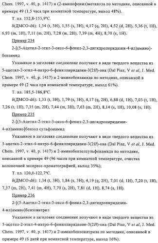 Производные пиридазин-3(2h)-она в качестве ингибиторов фосфодиэстеразы 4 (pde4), способ их получения, фармацевтическая композиция и способ лечения (патент 2326869)