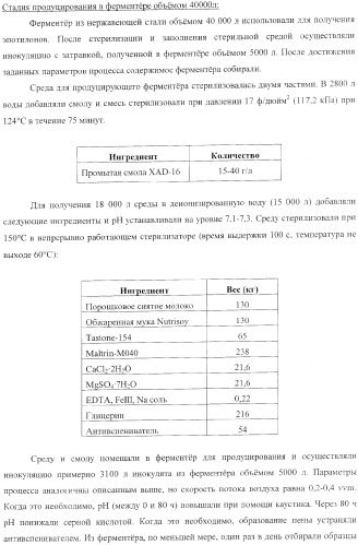 Способы получения, выделения и очистки эпотилона b и рентгеноструктурные кристаллические структуры эпотилона в (патент 2368661)