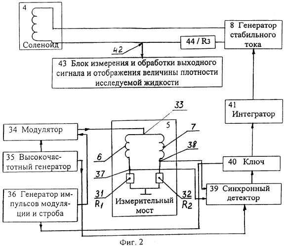 Устройство для измерения плотности жидкости (патент 2343451)