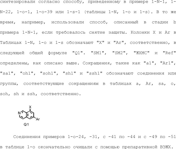 8-замещенные производные изохинолина и их применение (патент 2504544)