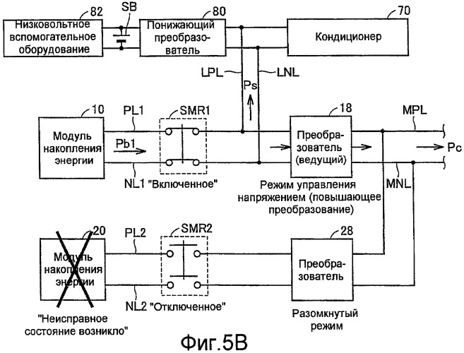 Система электропитания, транспортное средство, включающее в себя систему электропитания, и способ управления системой электропитания (патент 2408128)