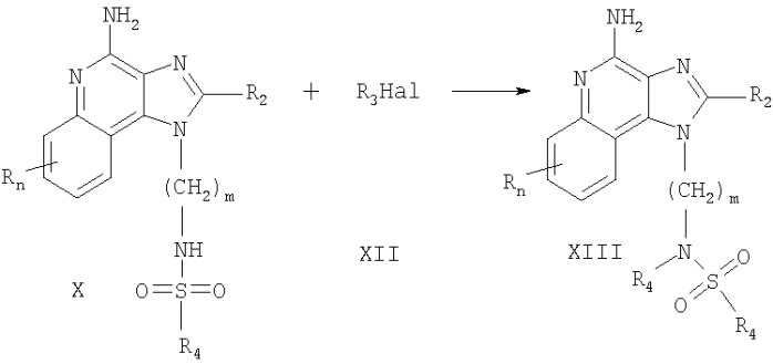 N-{2-[4-амино-2-(этоксиметил)-1н-имидазо-[4,5-с]-хинолин-1-ил]-1,1-диметилэтил}-метансульфонамид и фармацевтическая композиция на его основе (патент 2374246)
