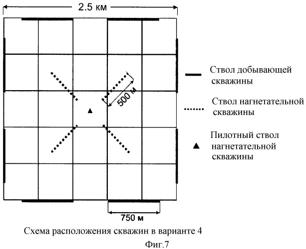 Способ разработки нефтяной залежи многозабойными скважинами (патент 2330156)